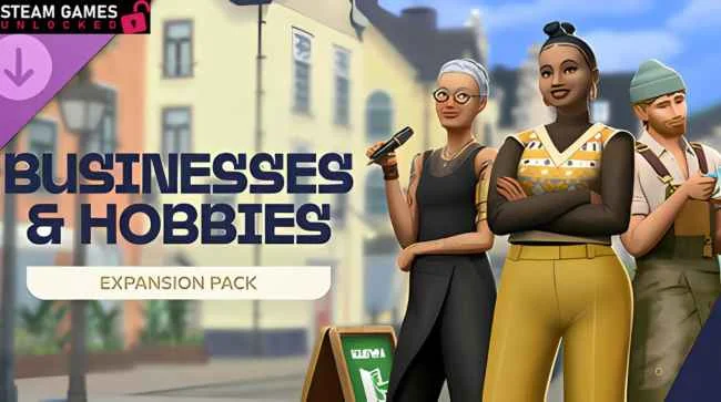 THE SIMS 4 BUSINESSSES AND HOBBIES Free Download